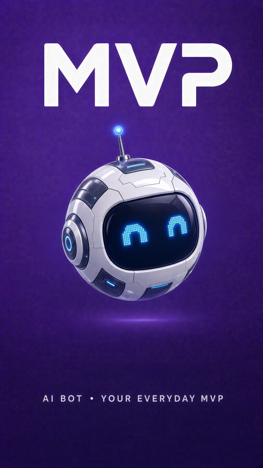 MVP AI robot mascot